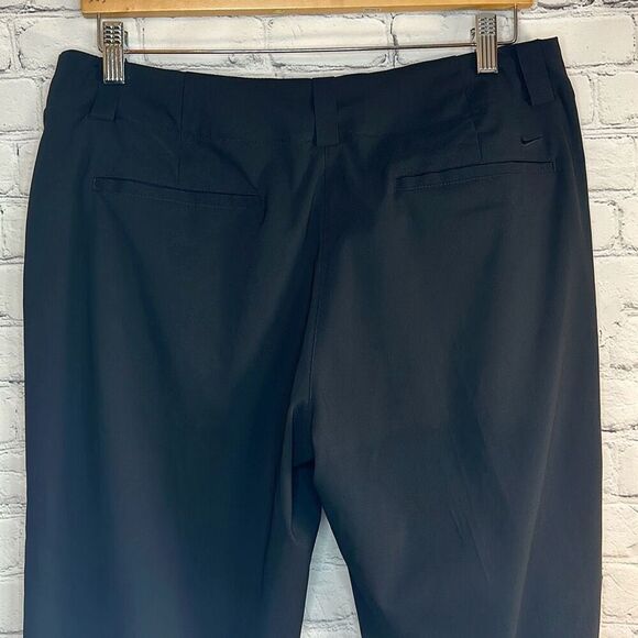 Nike Golf Women's Dri Fit Tournament Crop Pants Black 256860 010 Size 12 - Picture 6 of 14